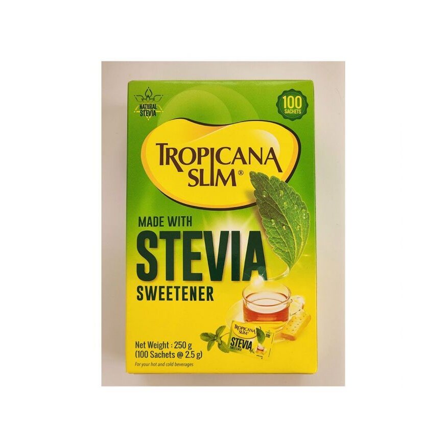 Tropicana Slim Made With Stevia Sweetener Sachet 2.5 g 100's